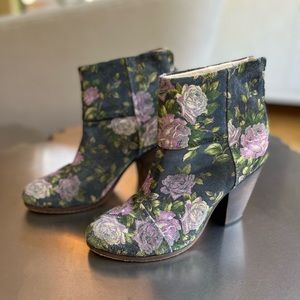 RAG & BONE NEWBURY BOOTIES FLORAL
